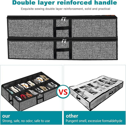 Under Bed Shoe Storage Organizer - Image 2