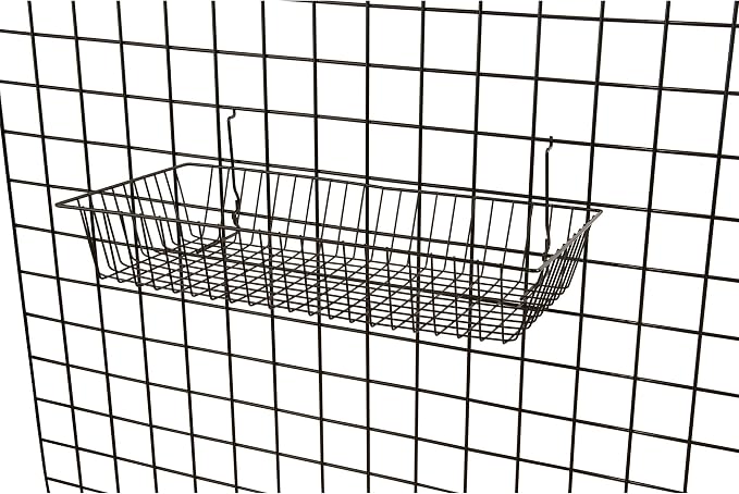 Only Garment Racks #5624B Black Wire Baskets - Image 3