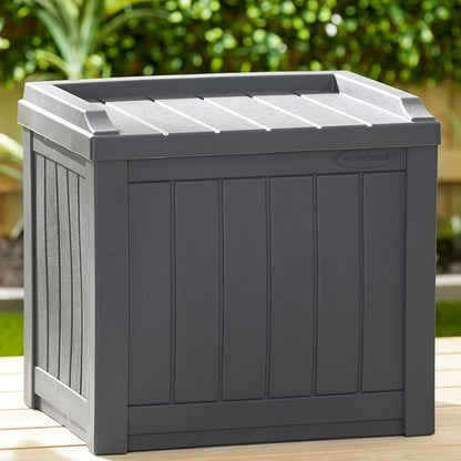 Suncast 2 Pack Small Deck Box Storage w/Bench Seat - Image 8