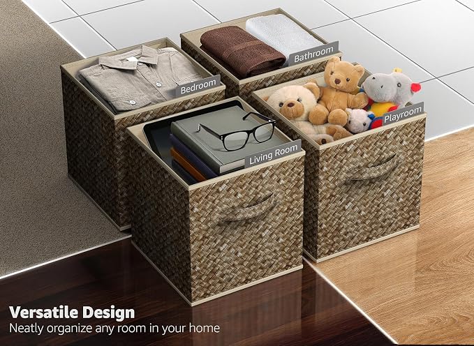 Sorbus Foldable Storage Bins - Image 5