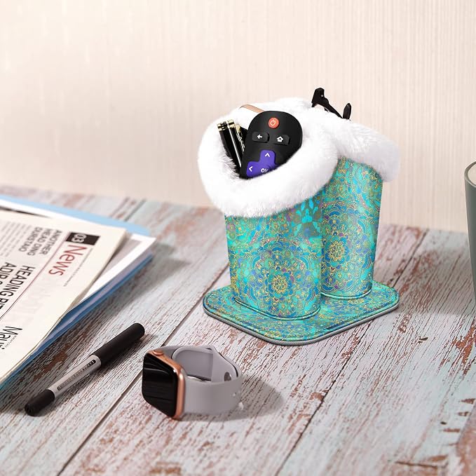 Fintie Plush Lined Double Eyeglasses Holder - Image 5
