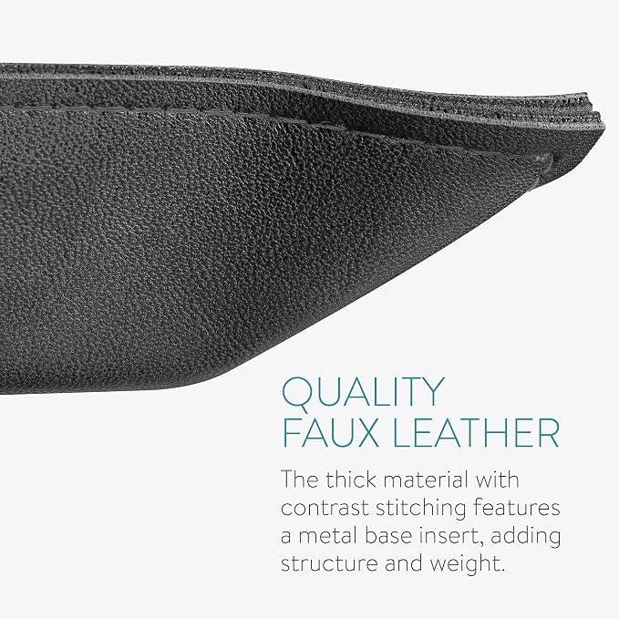 Navaris Faux Leather Valet Tray Set of 2 - Image 5