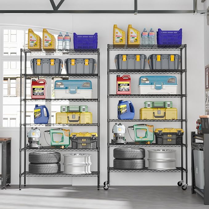 FDW | 6-Tier Wire Storage Shelves - Image 5