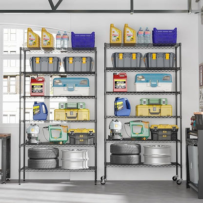 FDW | 6-Tier Wire Storage Shelves - Image 5
