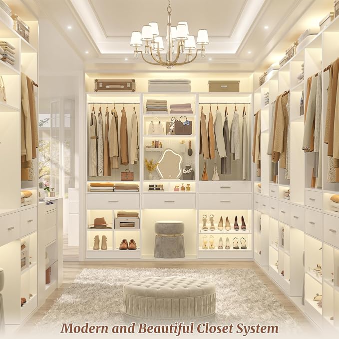Unikito 25” W x 80'' H Closet Organizer Storage - Image 5