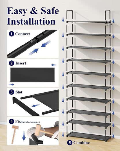 Kitsure Shoe Rack for Closet - Image 7