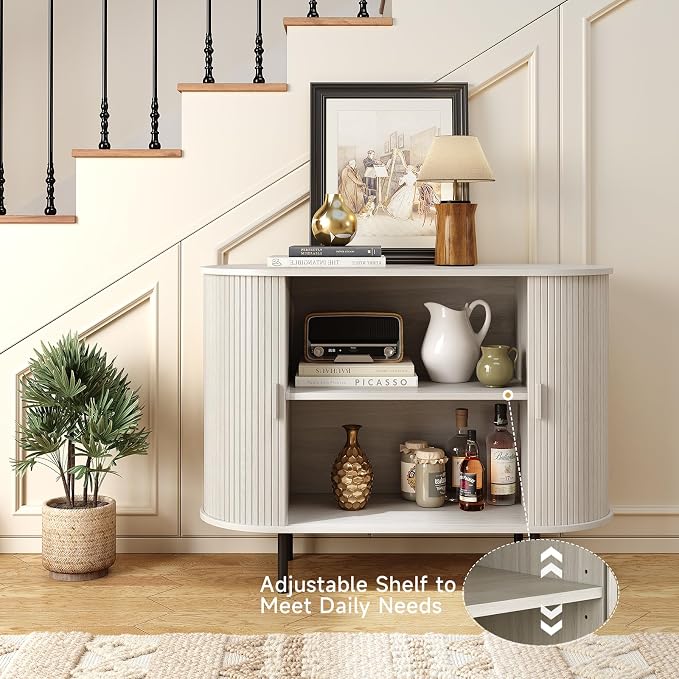 40" Sideboard Buffet Cabinet - Image 4