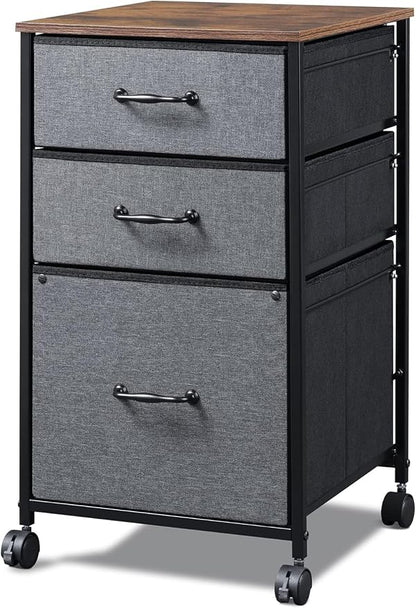 DEVAISE Mobile File Cabinet, Rolling Printer Stand by DEVAISE