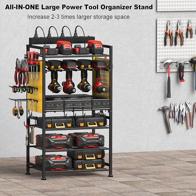 JUNNUJ Power Tool Organizer Floor Stand - Image 6