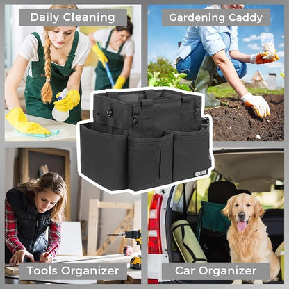 SCAVATA Compact Wearable Cleaning Caddy, Small Supplies Organizer - Image 7