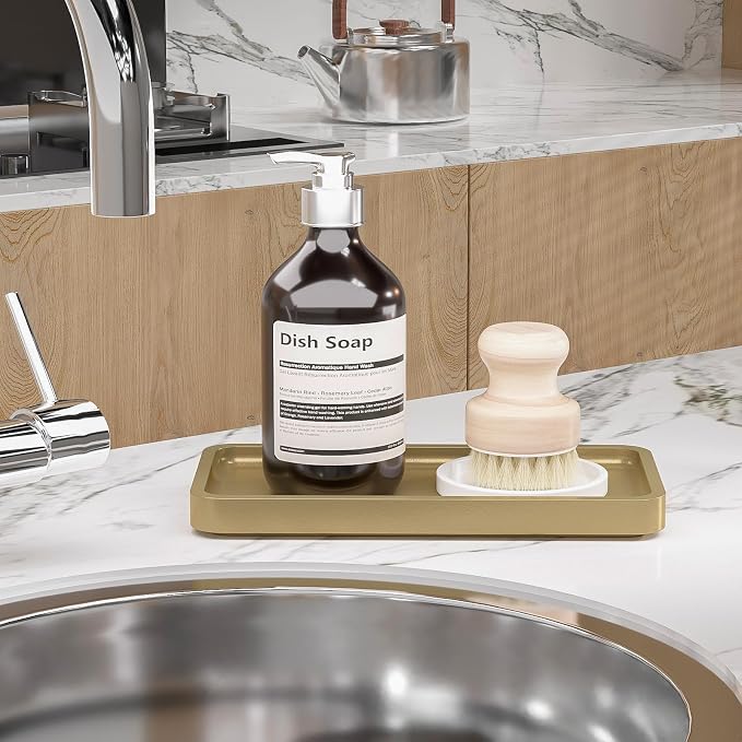 Weenson Gold Bathroom Vanity Tray - Image 5