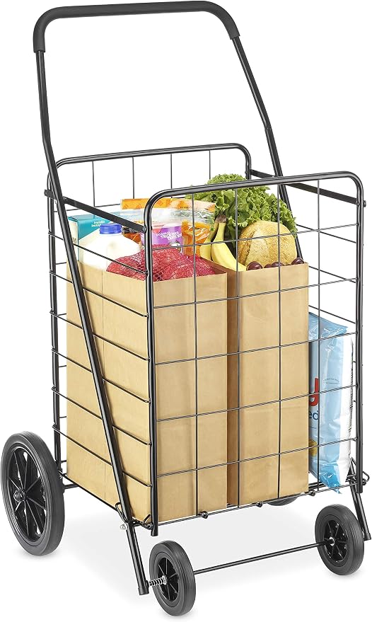 Whitmor Extra Large Utility Foldable Shopping Cart - Image 3