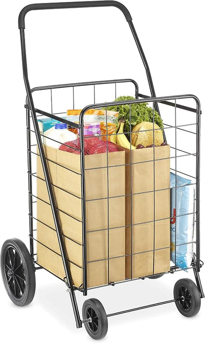 Whitmor Extra Large Utility Foldable Shopping Cart - Image 3