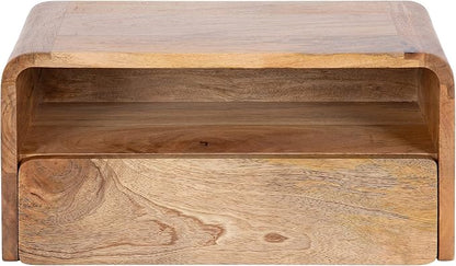 Kate and Laurel Kato Transitional Wood Floating Side Table - Image 9