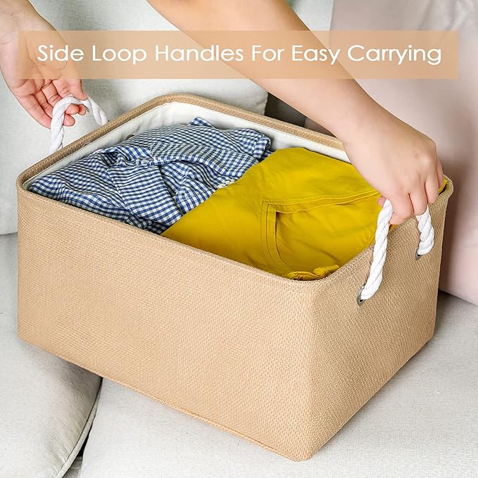 TheWarmHome Large Storage Basket - Image 3