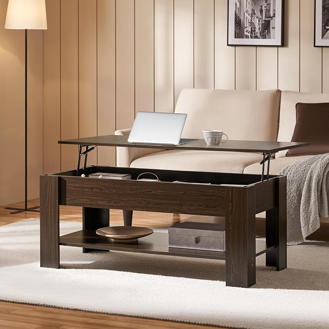 Yaheetech Lift Top Coffee Table - Image 2