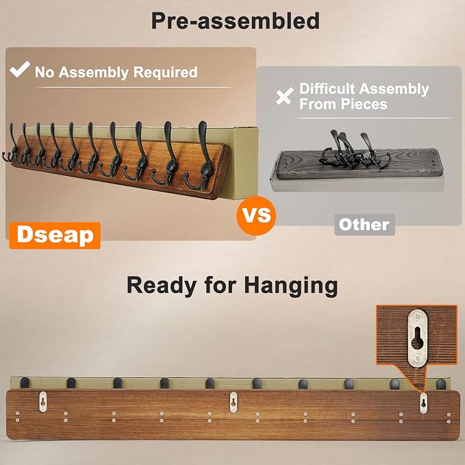 Dseap Coat Rack Wall - Image 5