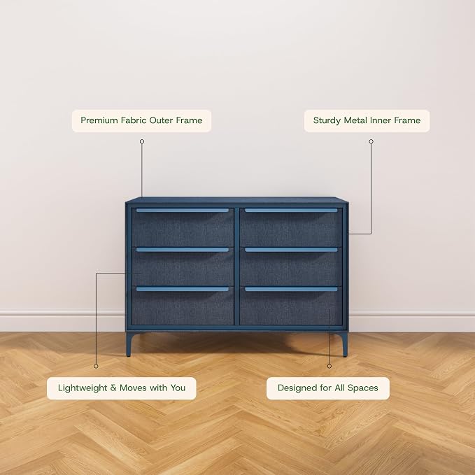 Naima Premium Fabric Dresser - Image 6