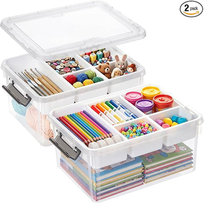17 Qt Craft Organizers and Storage by Bienvoun