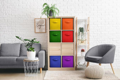 Sorbus 11 Inch Fabric Storage Cubes - Image 2