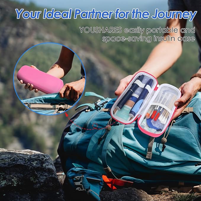 YOUSHARES Insulin Cooler Travel Case TSA Approved - Image 2