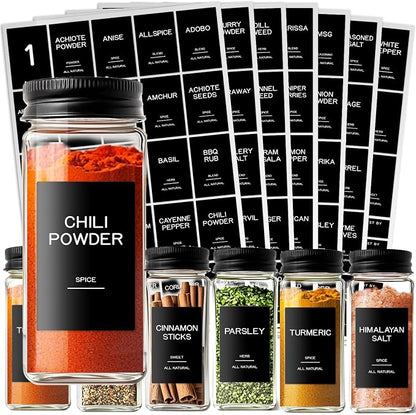 201 Spice Jar Labels by Unknown