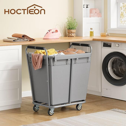 Hoctieon Large Laundry Cart - Image 2