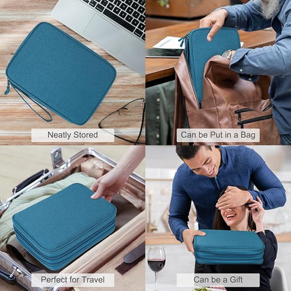 FYY Electronic Organizer, Extra Large Travel Cable Organizer Bag Pouch Portable - Image 7