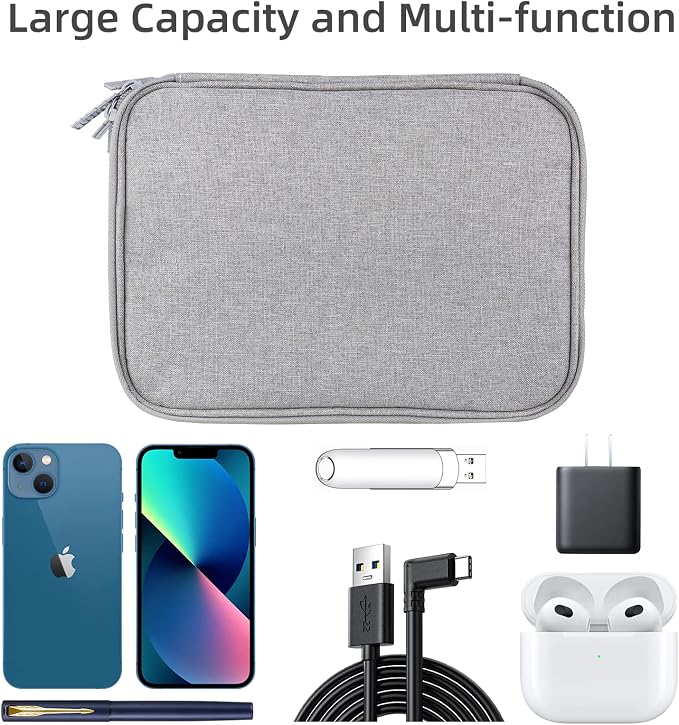 Electronics Organizer Travel Case Cord Cable Charger Organizer Bag Travel - Image 3