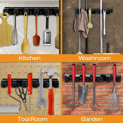 Heavy Duty ABS Plastic Broom Holder - Image 7