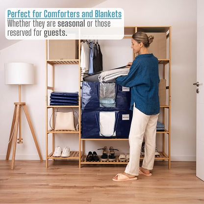 VENO 8 Pack Moving Bags, Comforter and Blanket Storage Bags - Image 4