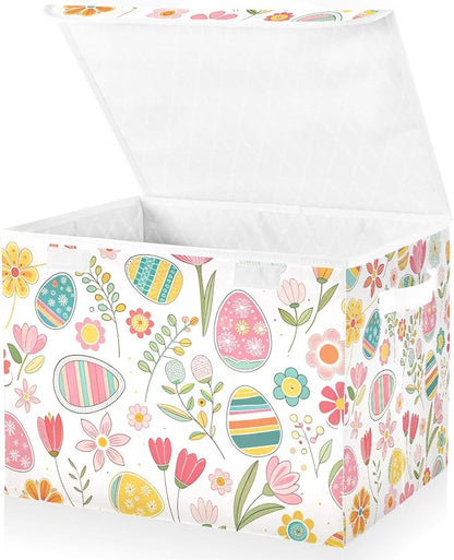 Easter Flower Eggs Storage Bins - Image 2