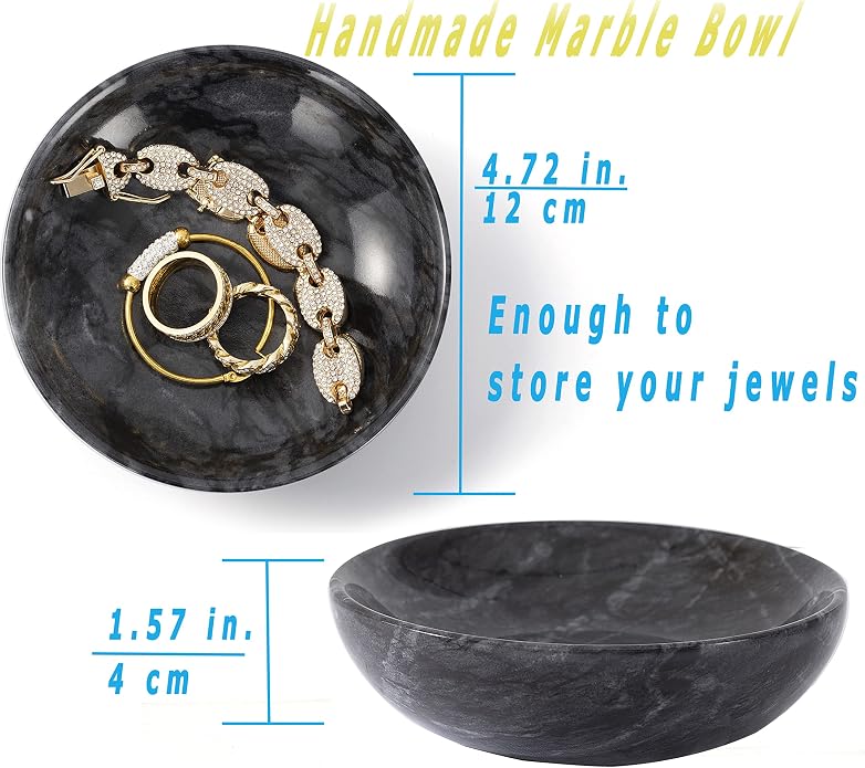 Marble Jewelry Dish - Image 2