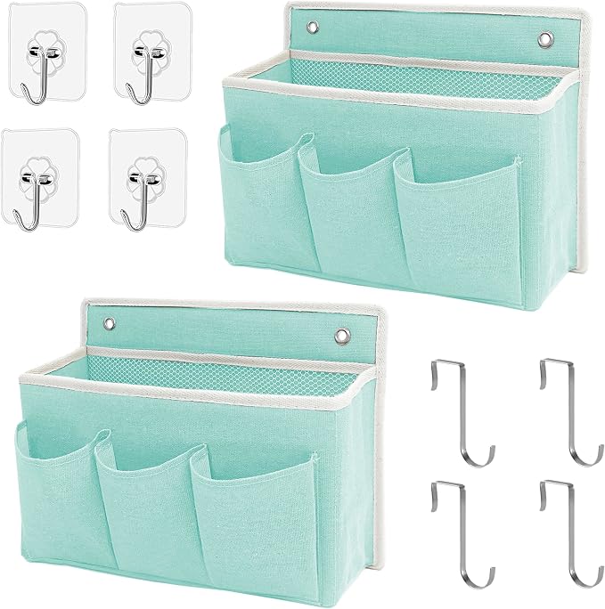 2-Pack Wall Hanging Organizer Bag/Hanging Baskets by Someteth