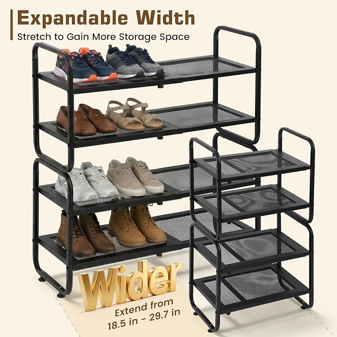 Expandable Shoe Rack - Image 3