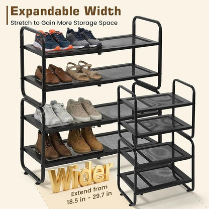 Expandable Shoe Rack - Image 3