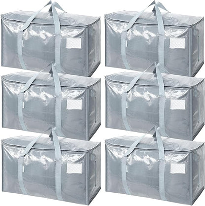 TICONN 6 Pack Extra Large Moving Bags Heavy Duty by TICONN