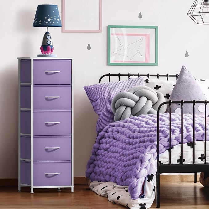 Sorbus Fabric Dresser for Kids Bedroom - Image 2