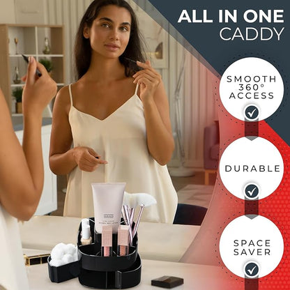 Masirs 360° Rotating Makeup Organizer - Image 6