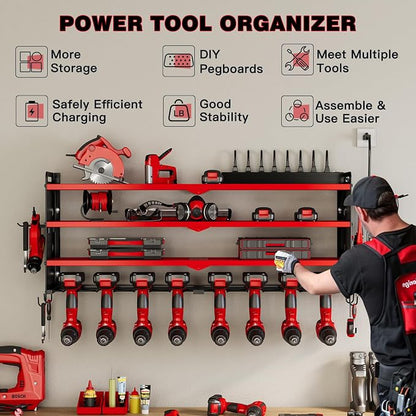 Power Tool Organizer Wall Mount - Image 2