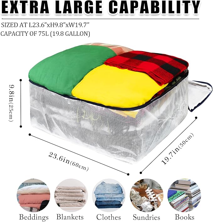 Ineetatu Clear Storage Bags - Image 2