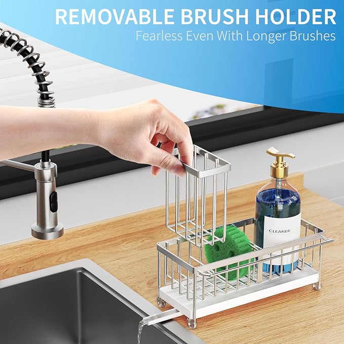 Cisily Stainless Steel Sponge Holder - Image 3