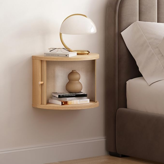 WERMO 16'' Floating Nightstand Shelf by WERMO