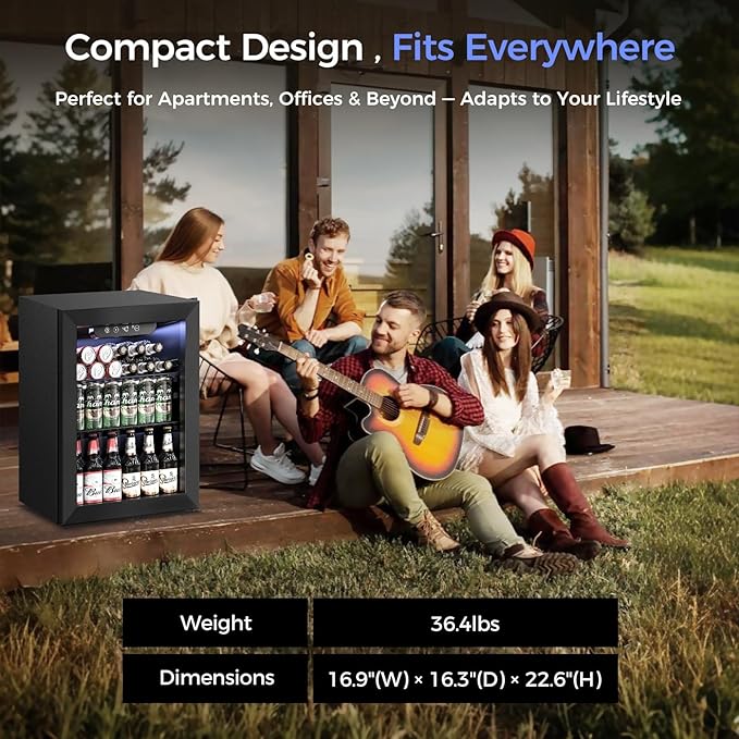 Beverage Refrigerator Cooler - Image 6