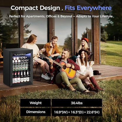 Beverage Refrigerator Cooler - Image 6