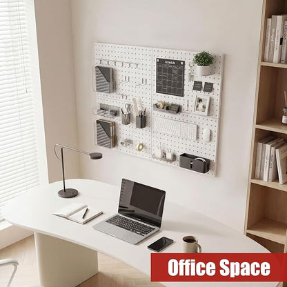 Peg Board 4 Pack Metal Pegboard Panels - Image 9