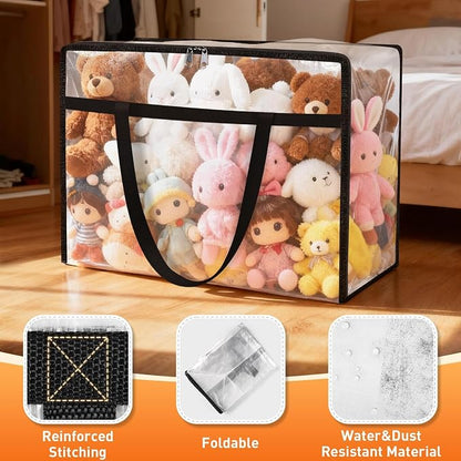 Clear Under Bed Storage Containers - Image 3
