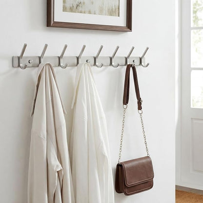 WEBI 2 Packs, Heavy Duty 24 Inch Stainless Steel 304 Hook Rail Coat Rack - Image 8