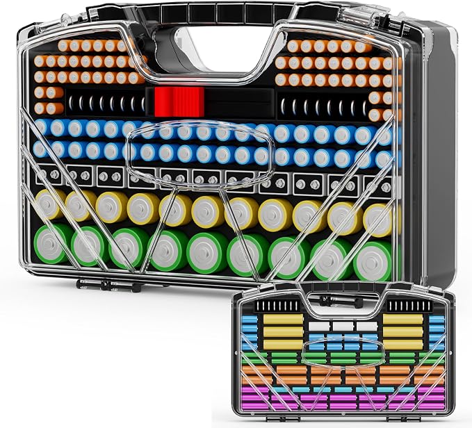 Battery Organizer Storage Holder Box Case by Unknown