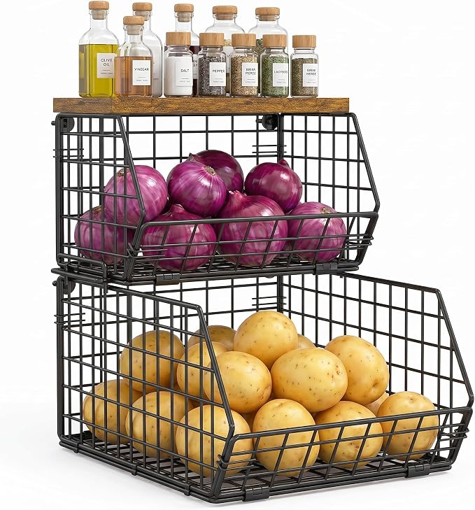 Potato and Onion Storage Bin by JKsmart